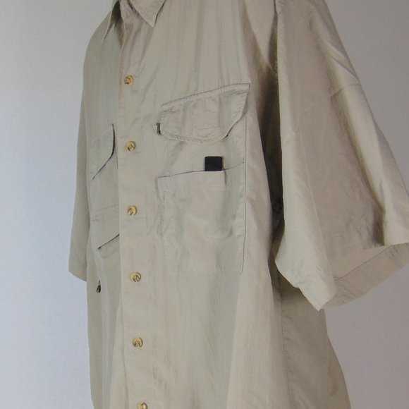 POLYESTER BUTTON-DOWN SHIRT - Picture 3 of 14